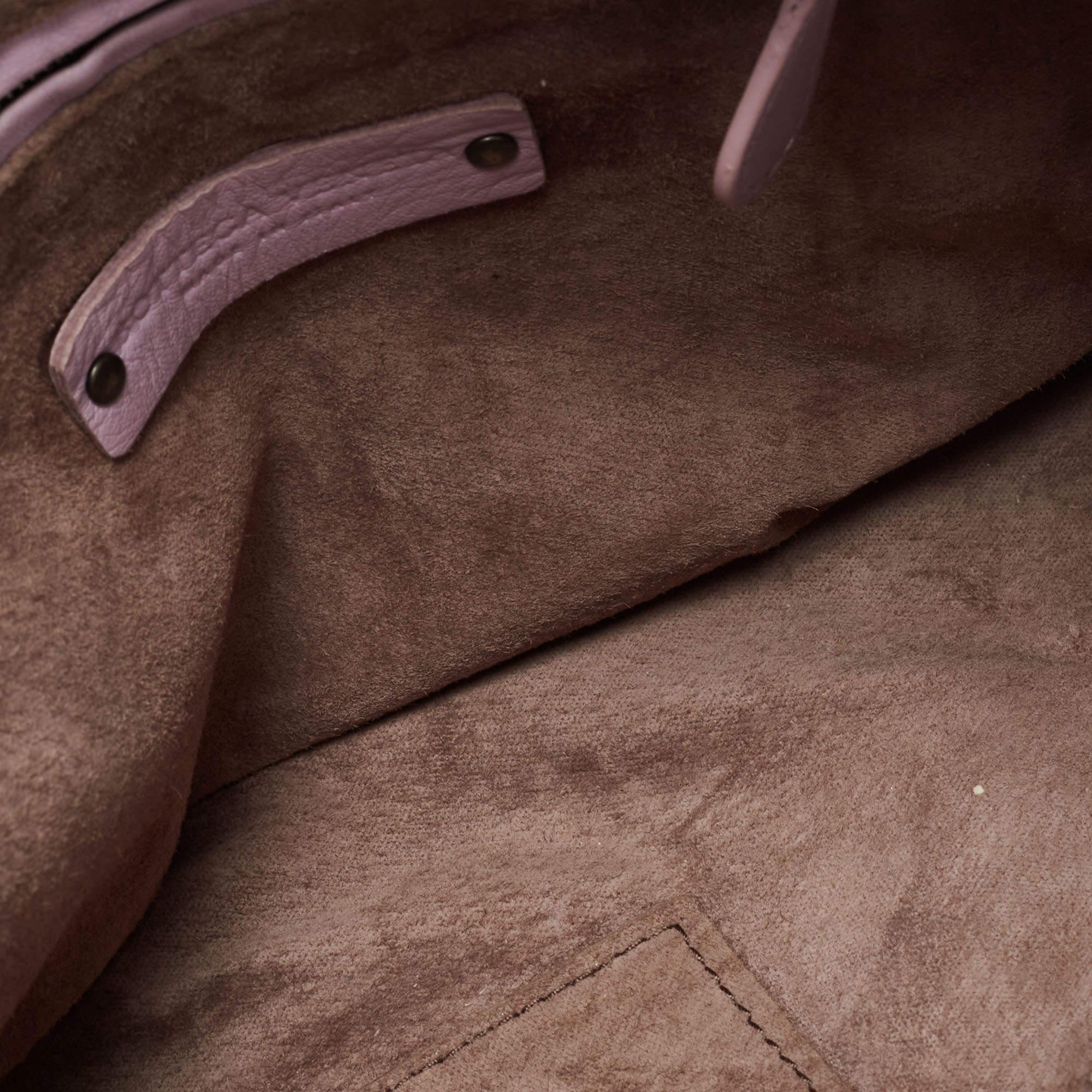 Bottega Veneta Lilac Intrecciato Leather Nodini Crossbody Bag 11