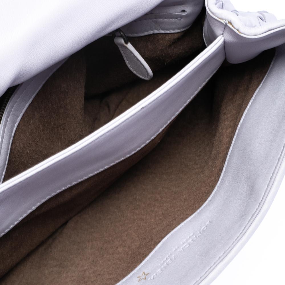 Bottega Veneta Lilac Intrecciato Leather Small Olimpia Shoulder Bag 4