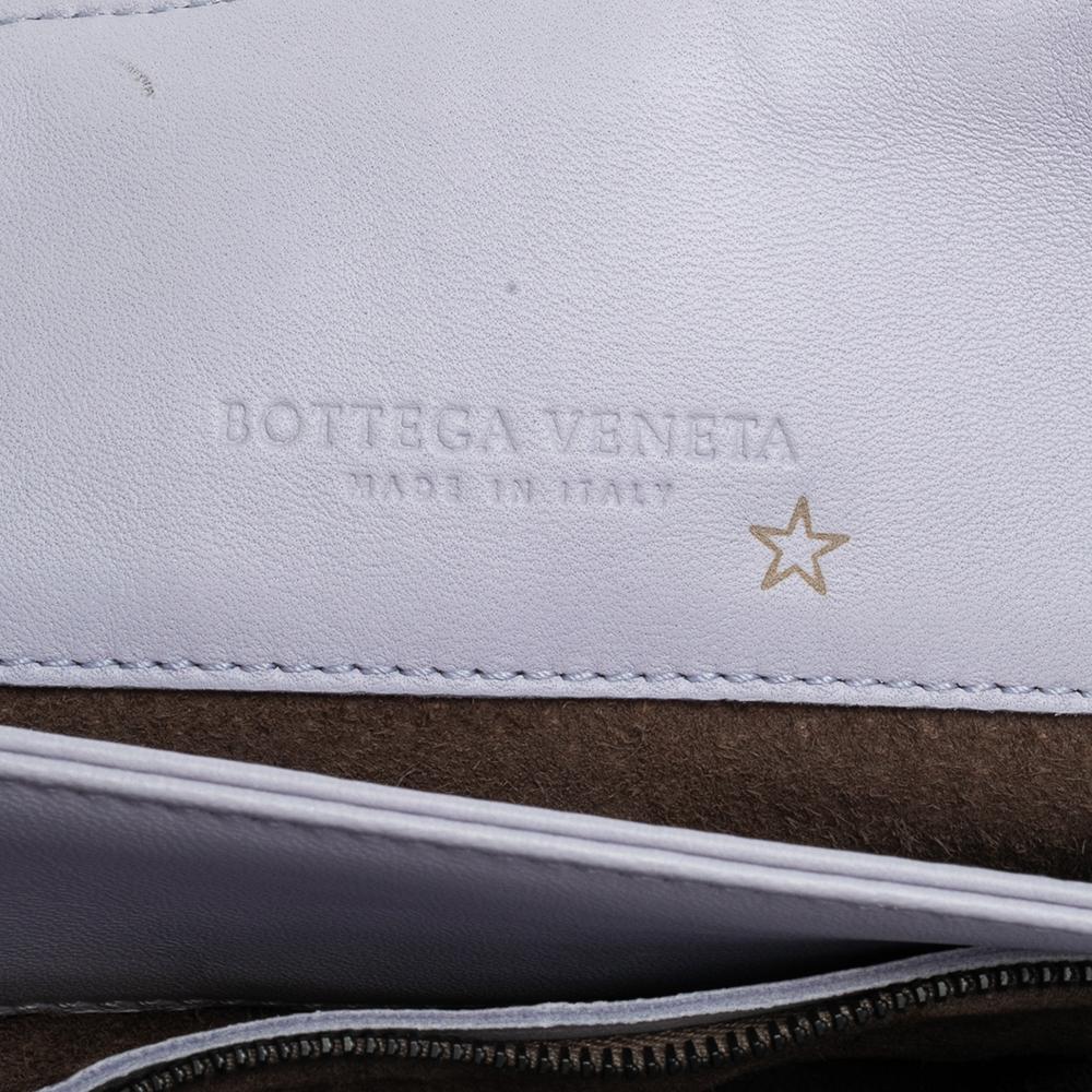 Bottega Veneta Lilac Intrecciato Leather Small Olimpia Shoulder Bag 2
