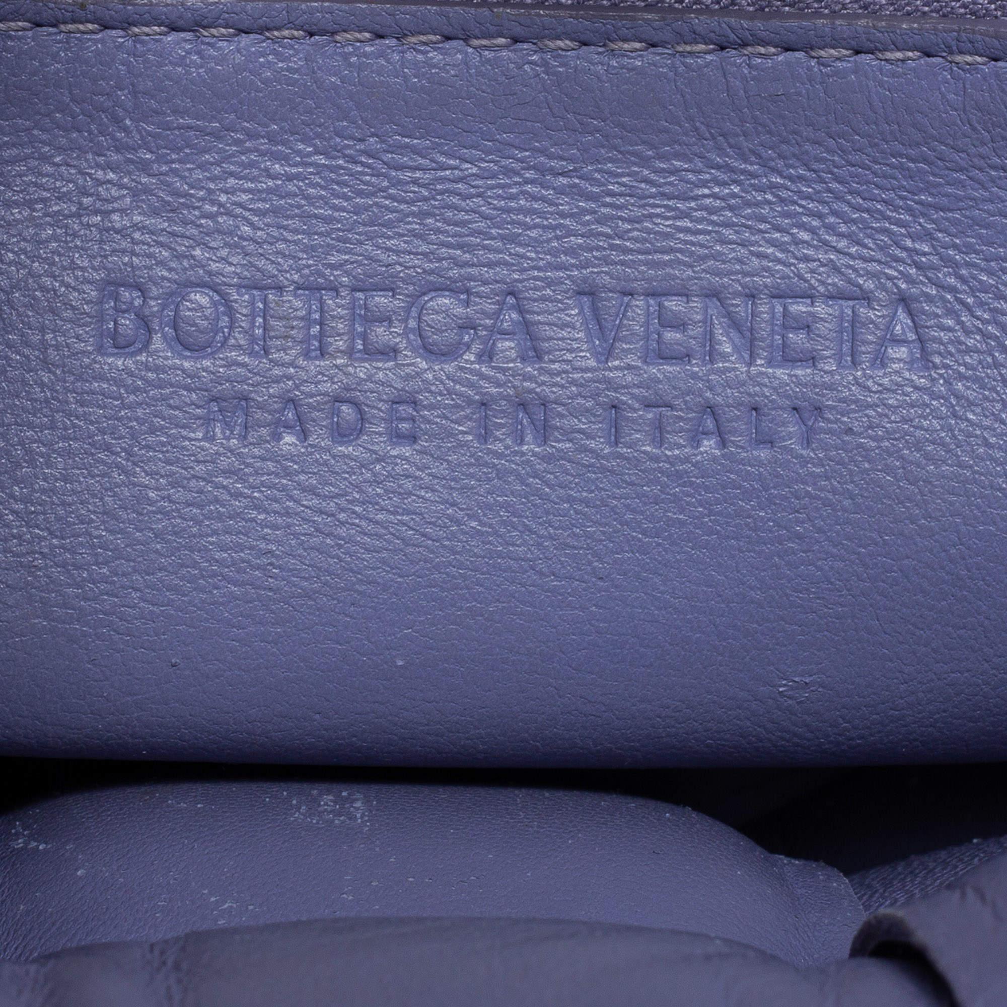 Bottega Veneta Lilac Padded Leather Cassette Shoulder Bag 7