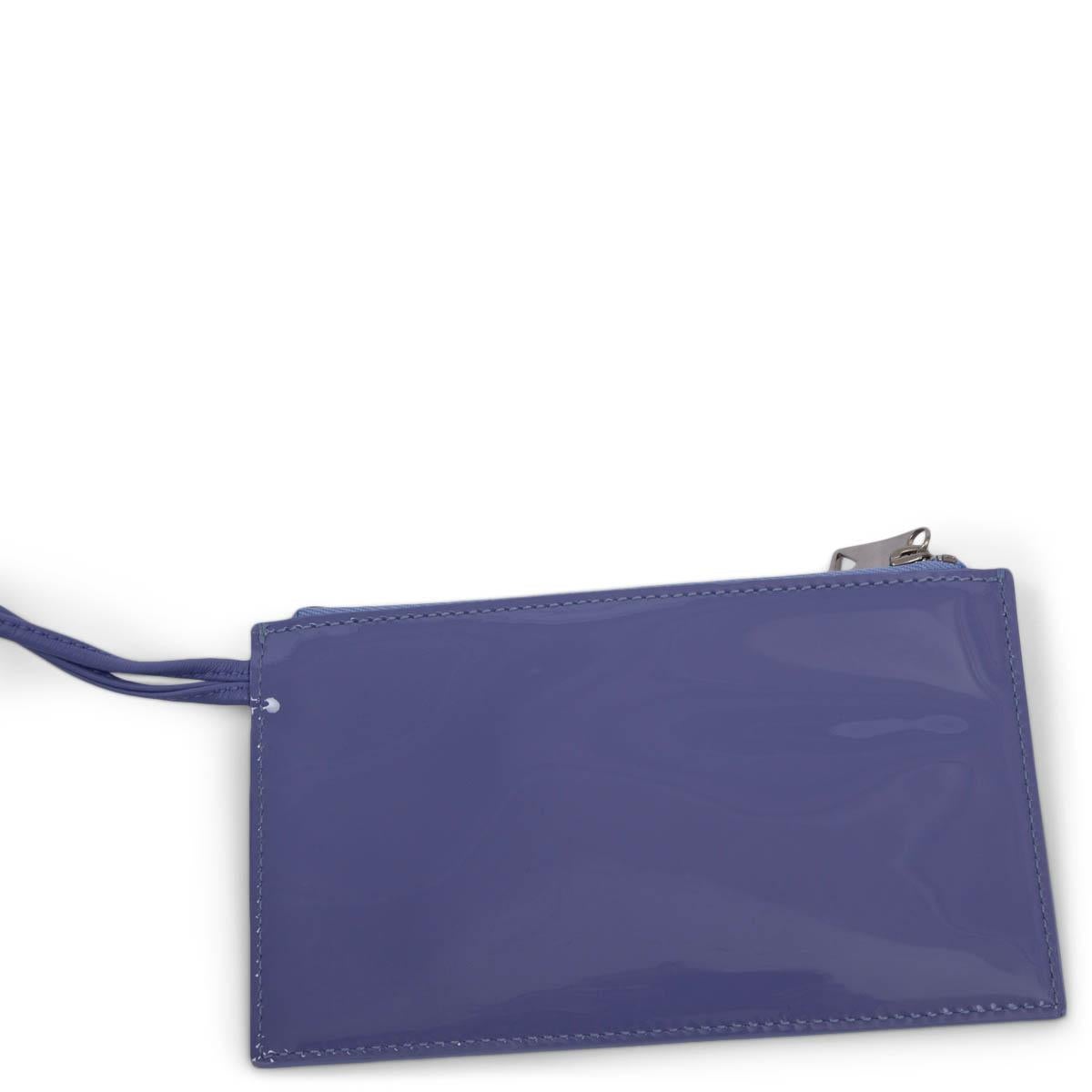 Women's BOTTEGA VENETA lilac purple patent leather 2021 DOLL SMALL TOTE Bag For Sale