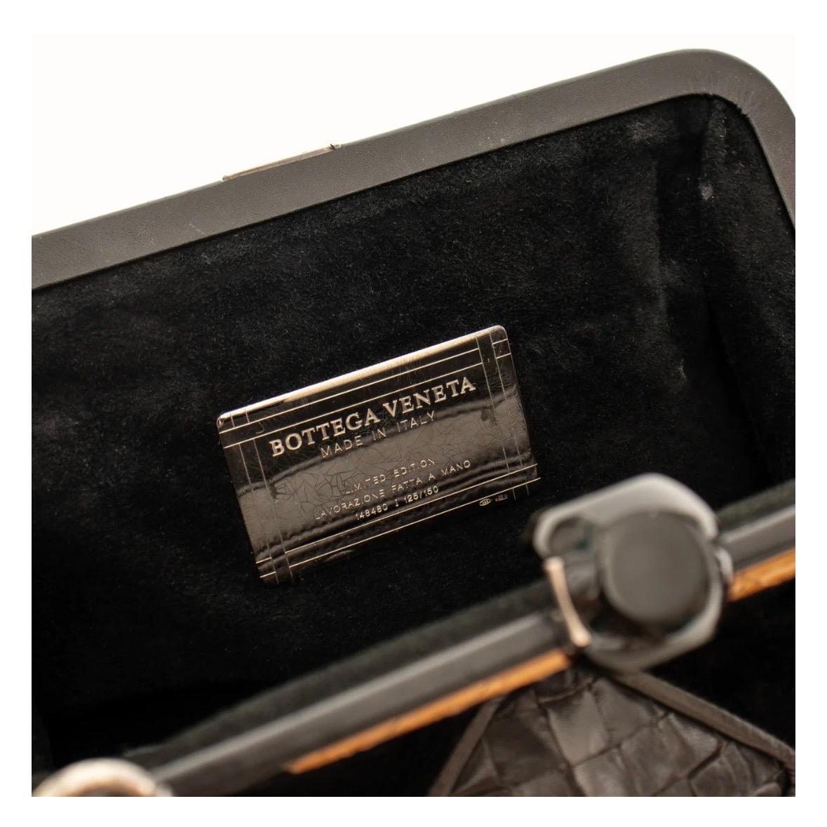 Bottega Veneta Limited Edition Chain Handle Bag For Sale 2
