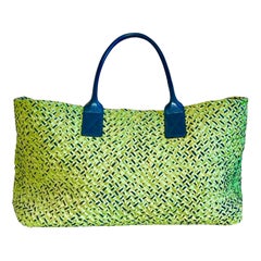 BOTTEGA VENETA Limited Edition Large "Cabat" Woven Tote Shoulder Shopper Bag