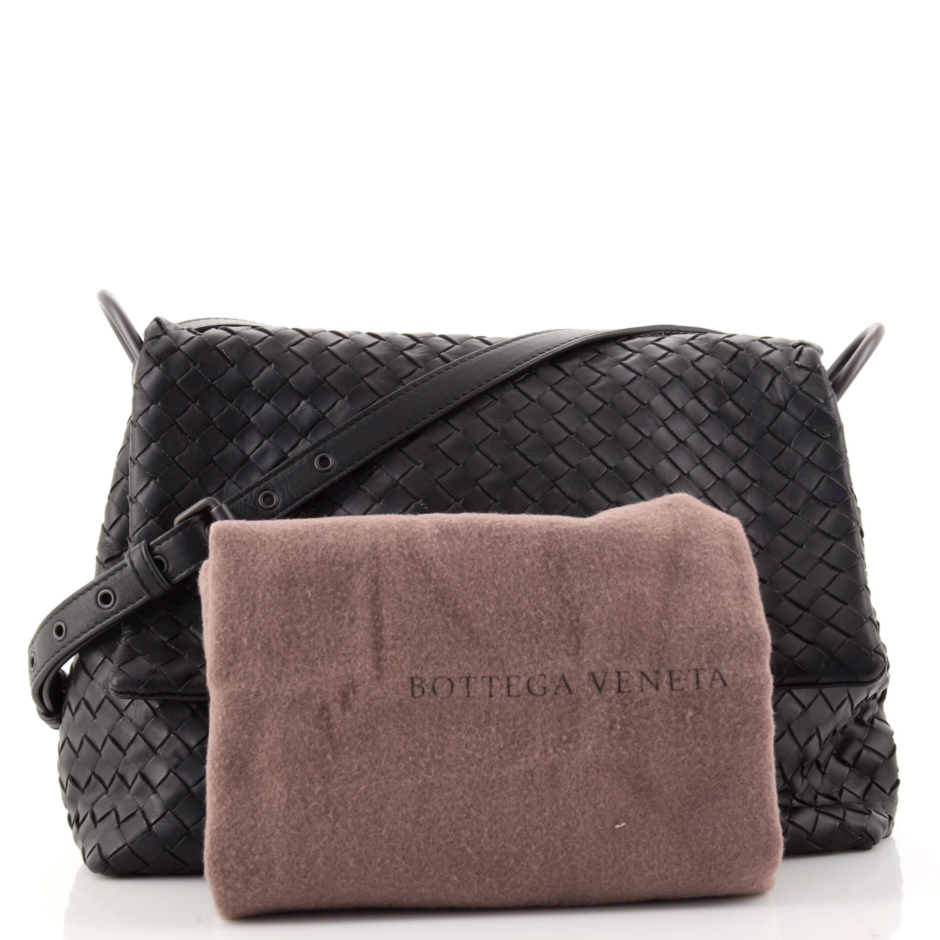 BOTTEGA VENETA Krim blue leather INTRECCIATO LOOP MEDIUM Shoulder Bag at  1stDibs  bottega veneta medium loop bag, bottega veneta loop medium,  bottega medium loop bag