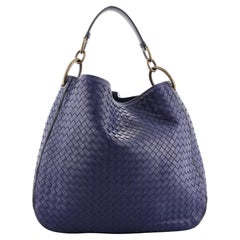 Große Intrecciato Nappa-Umhängetasche mit Schleife von Bottega Veneta
