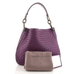 Bottega Veneta Loop Shoulder Bag Intrecciato Nappa Medium