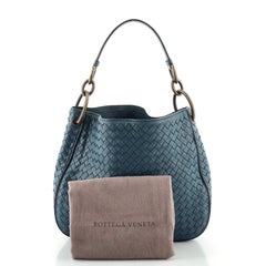 Bottega Veneta Loop Shoulder Bag Intrecciato Nappa Medium