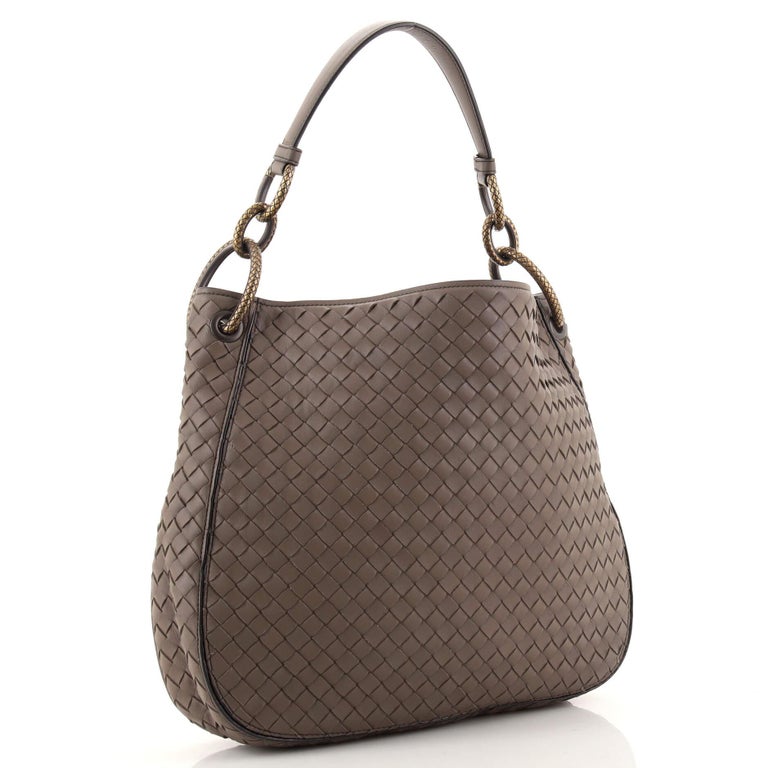 Bottega Loop Shoulder Bag Intrecciato Nappa Medium at 1stDibs