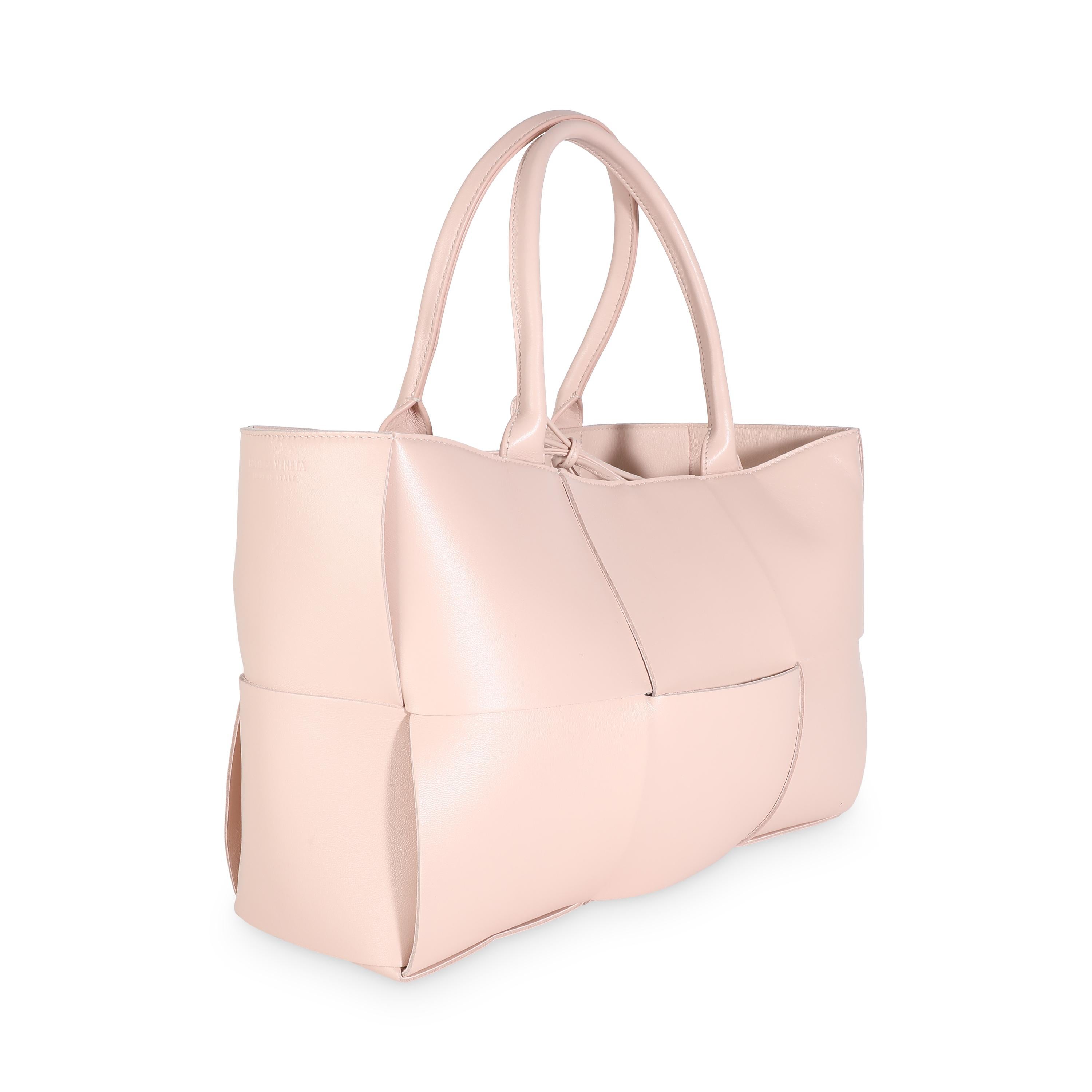 Bottega Veneta Bolso Arco Loto Napa Intrecciato Blanco