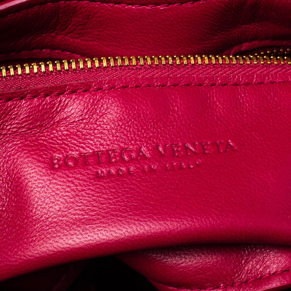 Women's Bottega Veneta Magenta Padded Leather Cassette Crossbody Bag
