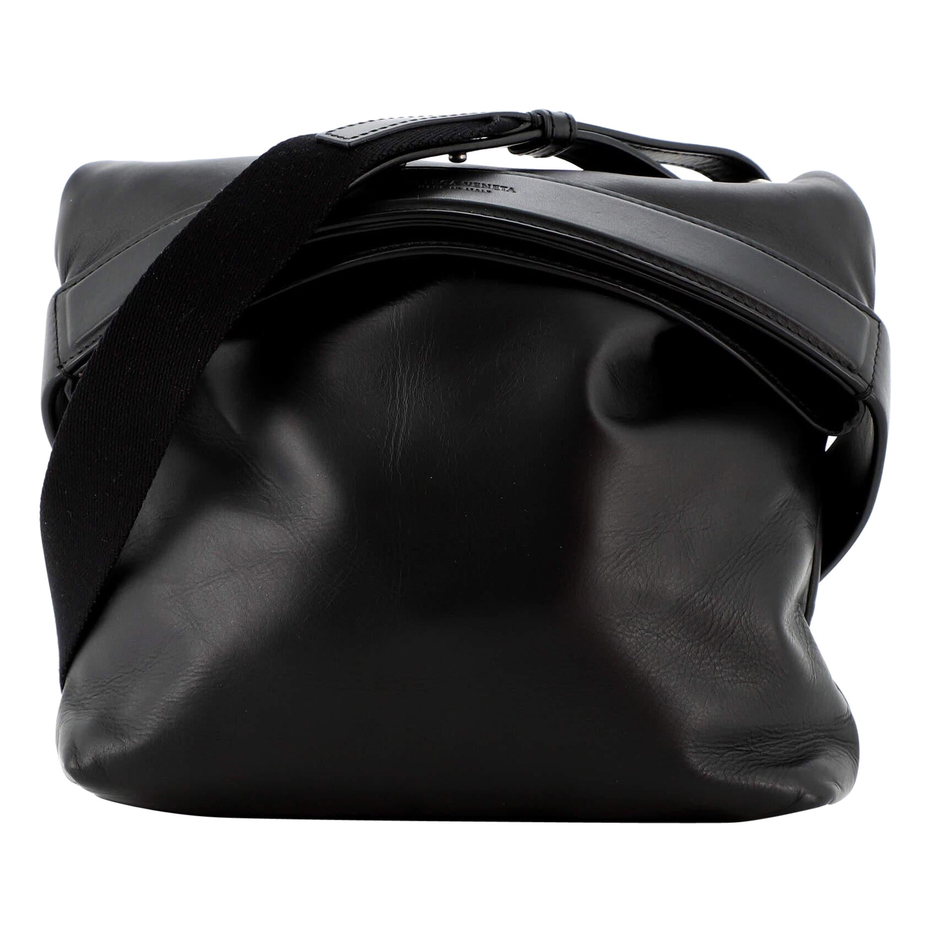 Bottega Veneta Marco Polo Messenger Bag Leather Small