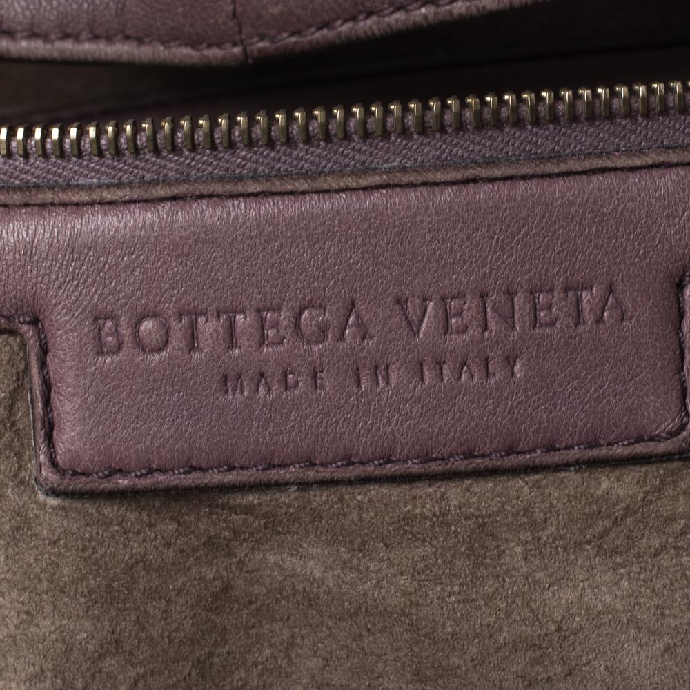 Bottega Veneta Mauve Intrecciato Leather Maxi Veneta Hobo 5