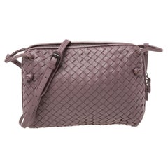 Bottega Veneta Pink Intrecciato Nodini Leather Crossbody Bag Pony-style  calfskin ref.509042 - Joli Closet