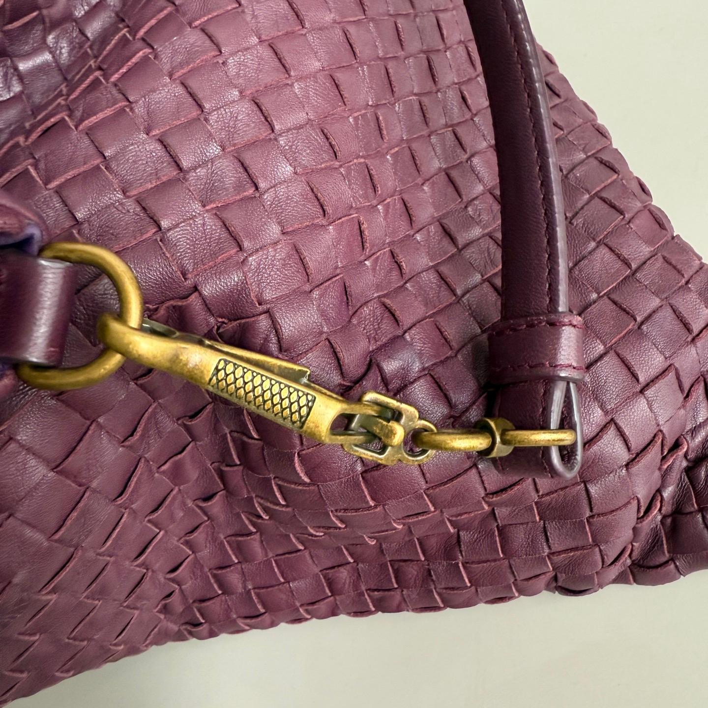 Bottega Veneta Maxi Convertible Tote Bag Wine Burgundy Leather Gold Hardware 50c For Sale 3