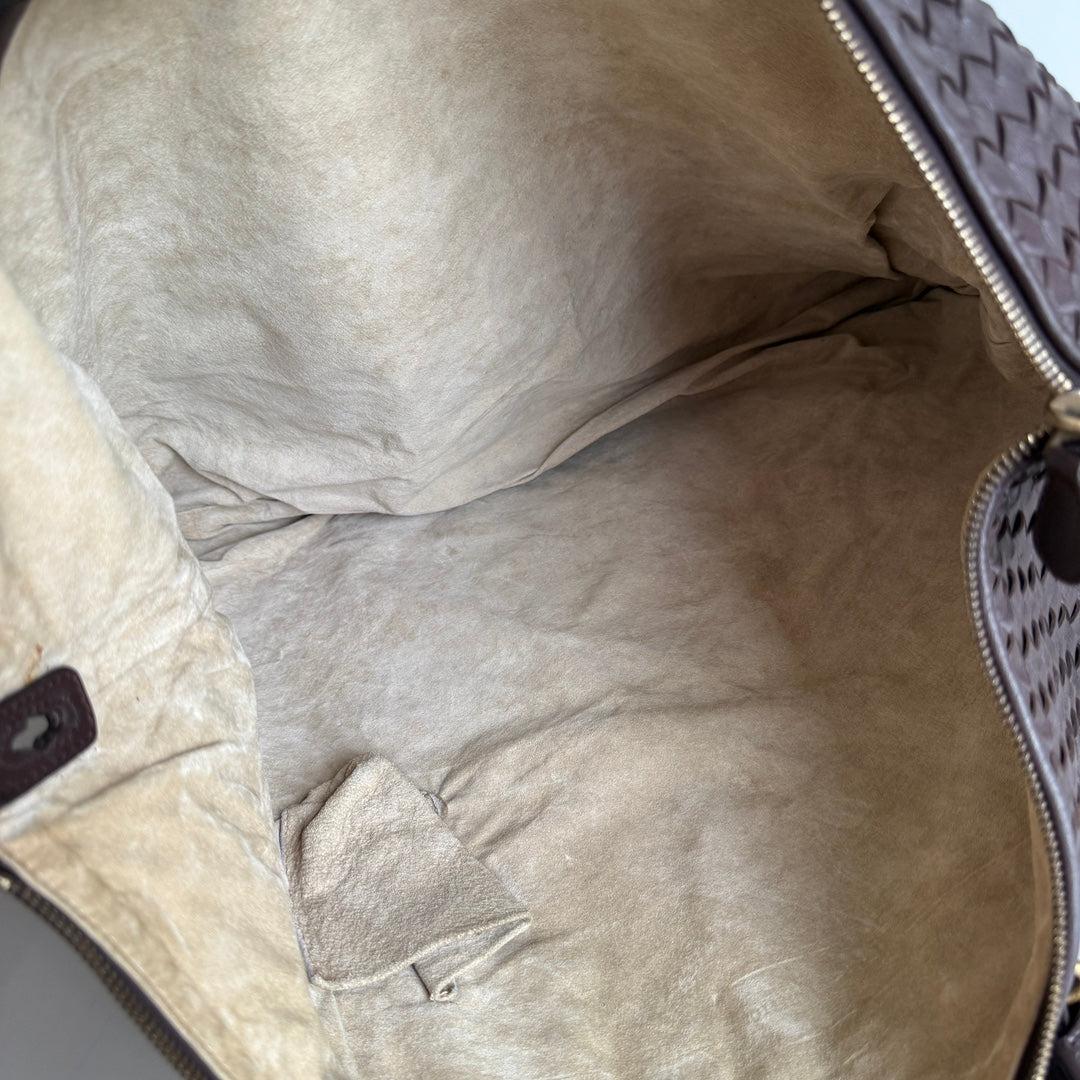 Bottega Veneta Maxi Convertible Tote Dark Chocolate Brown Leather Gold HW 50cm 8