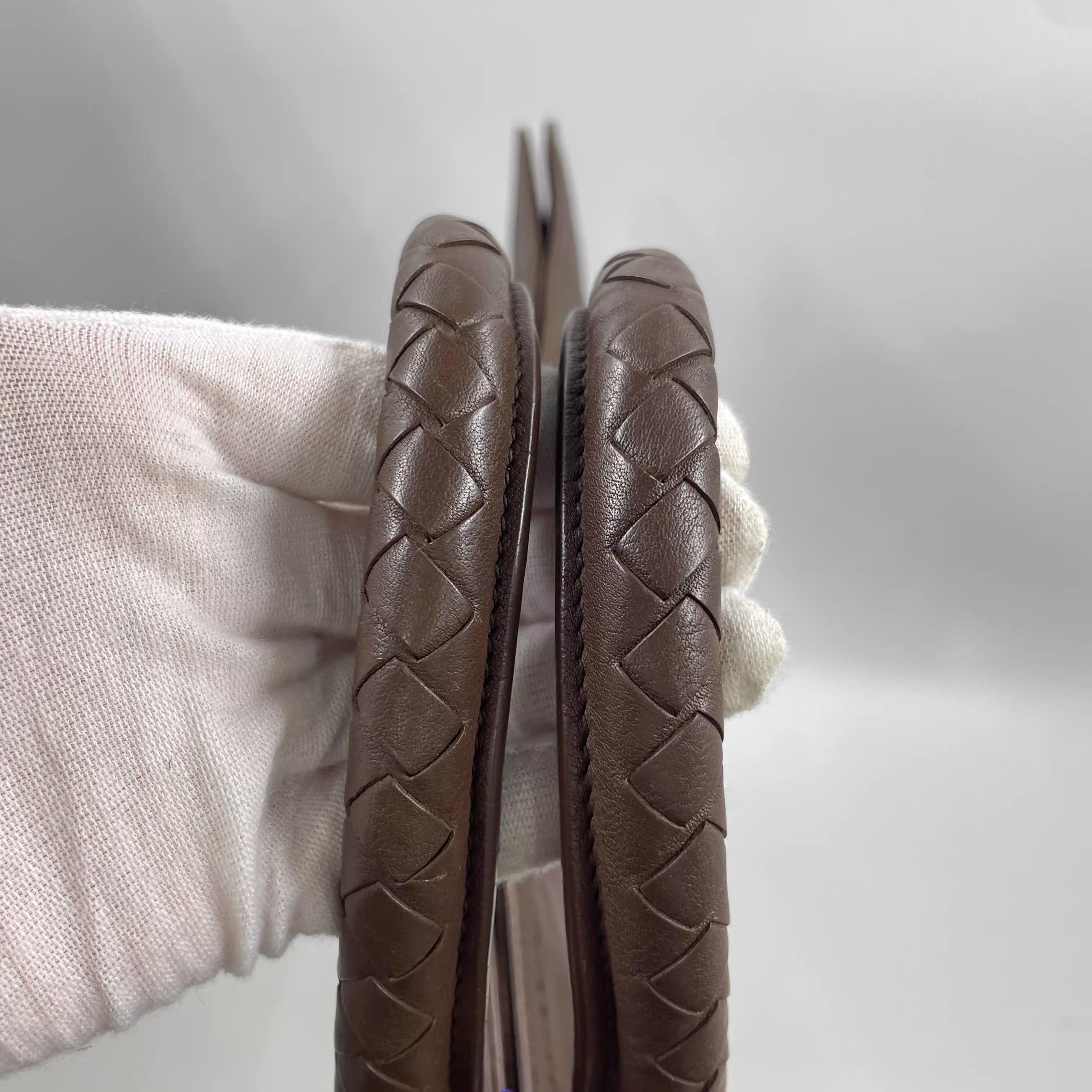 Bottega Veneta Maxi Convertible Tote Dunkelschokolade Braun Glattleder 50cm im Angebot 13