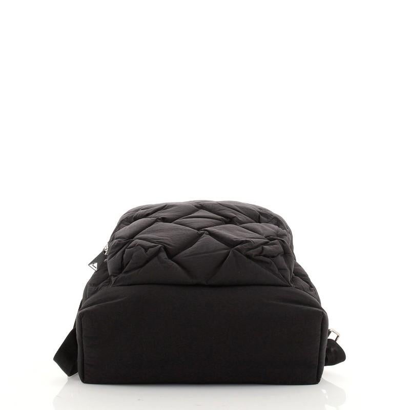 puffy nylon backpack
