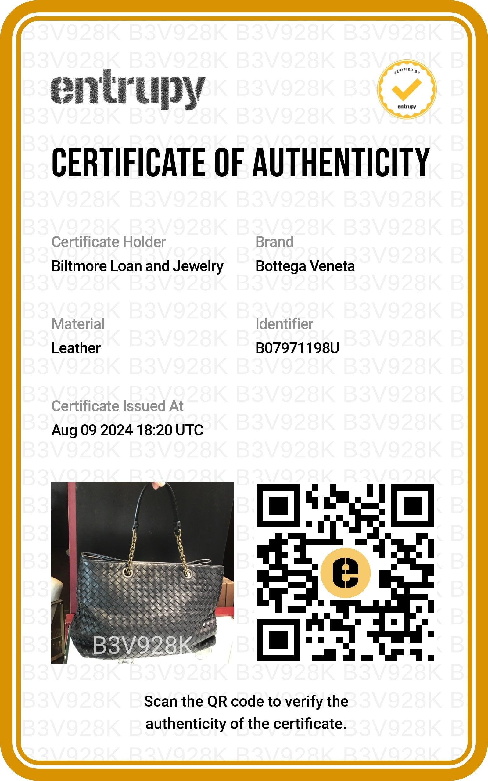 Bottega Veneta Medium Classic Intrecciato Nappa Chain Tote 9