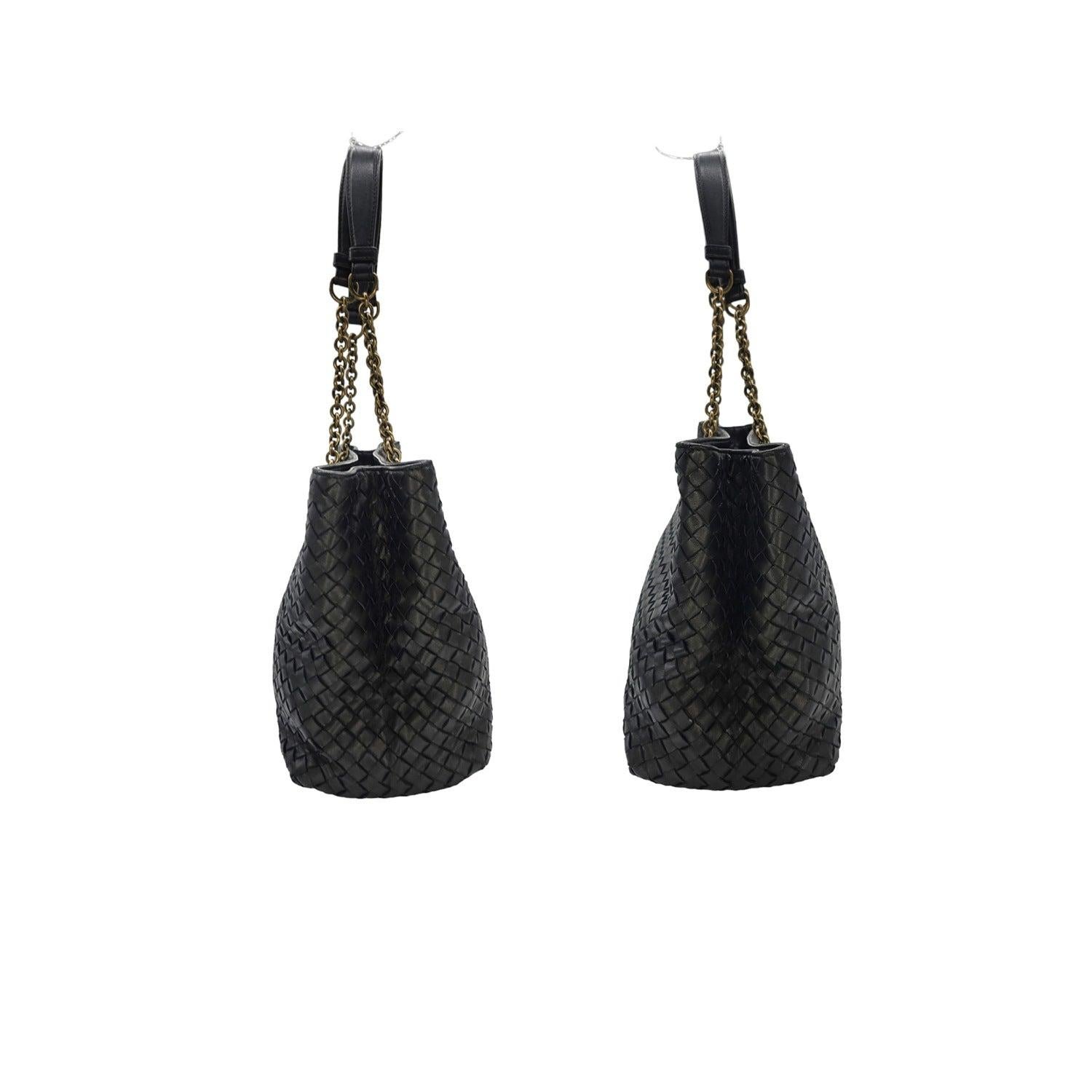 Women's Bottega Veneta Medium Classic Intrecciato Nappa Chain Tote