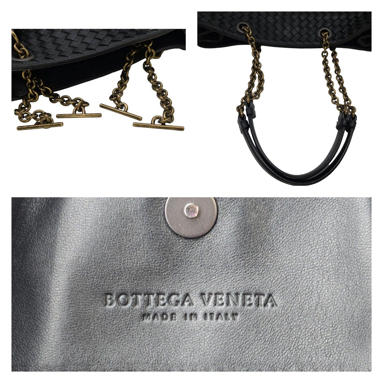 Bottega Veneta Medium Classic Intrecciato Nappa Chain Tote 5