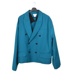Bottega Veneta Herren Jacke Heavy Peacoat Style Größe IT50-Large, S1646