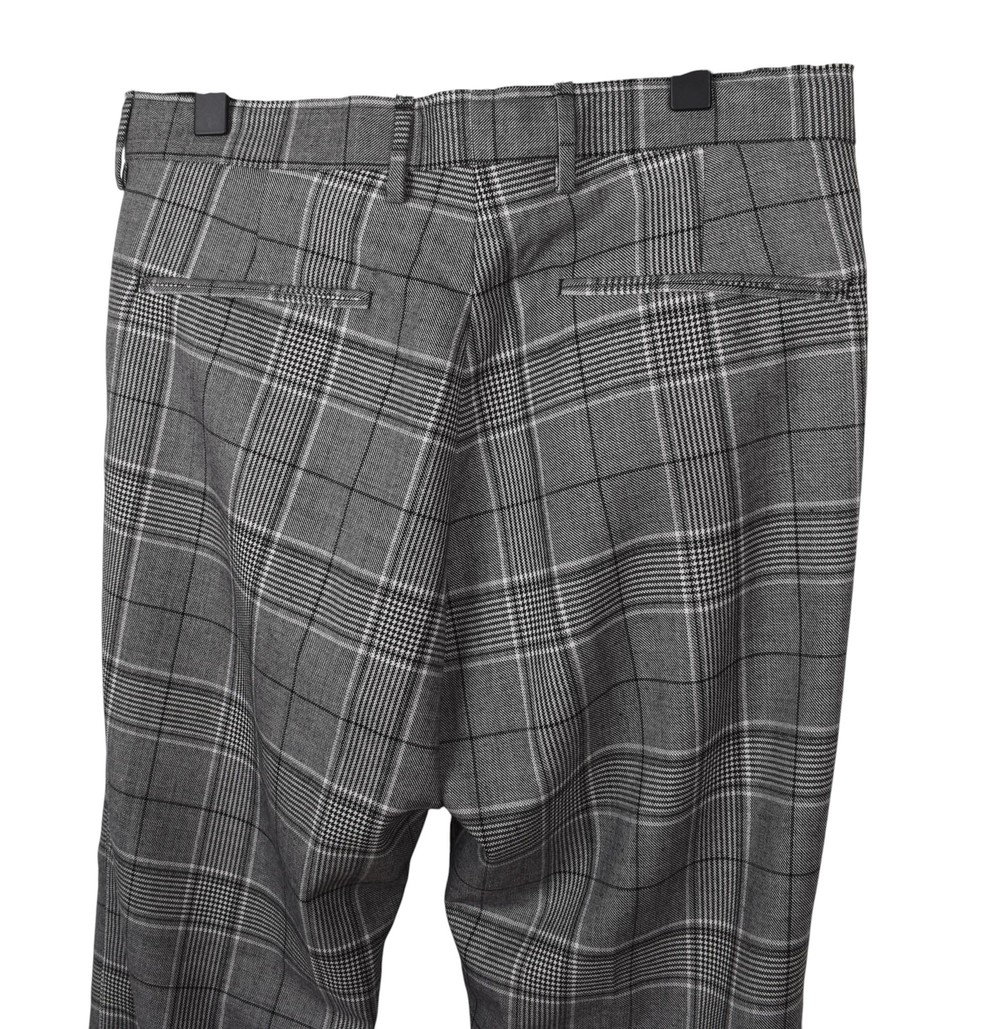 Bottega Veneta Herren Hose Karo Casual Business Größe IT50 im Angebot 3