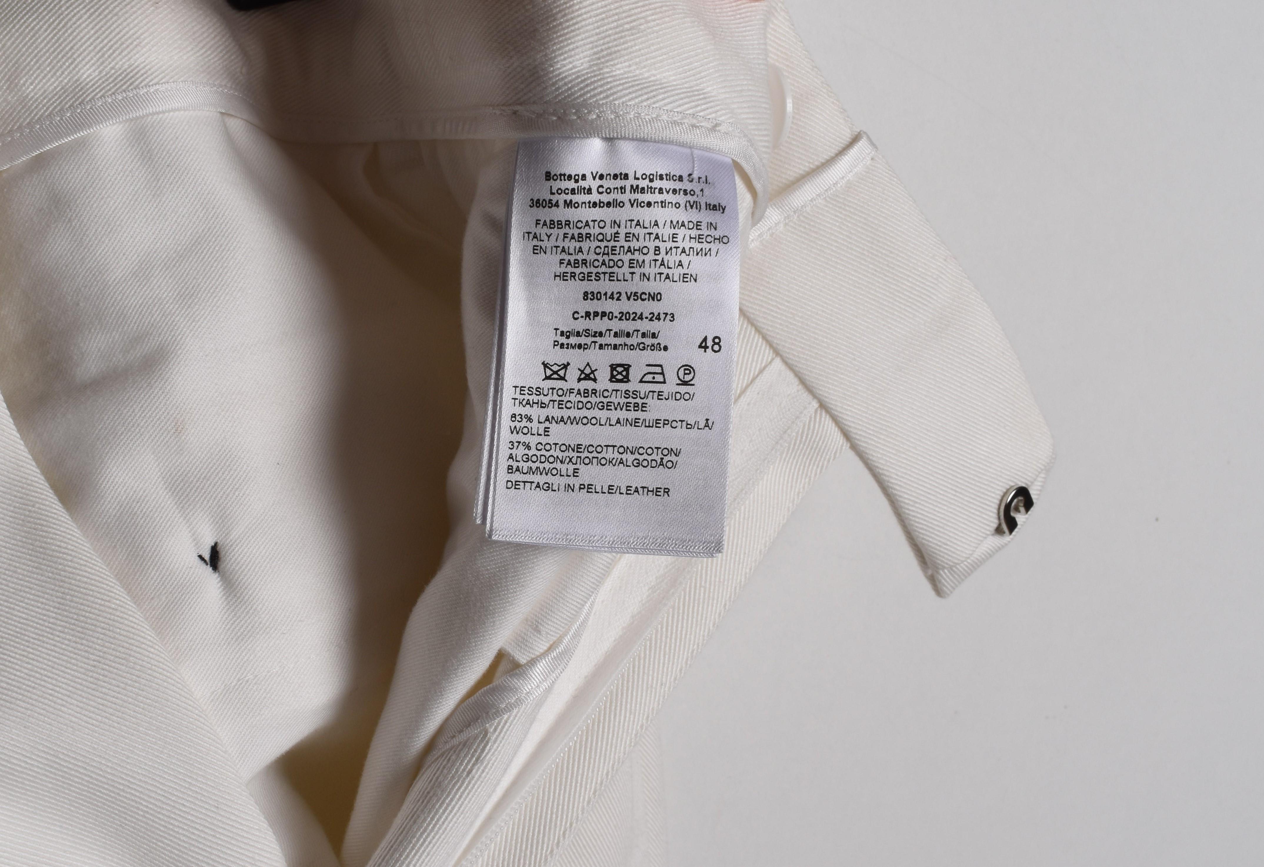 Bottega Veneta Männer Hosen  Chinos Größe IT48-Small Taille im Angebot 2