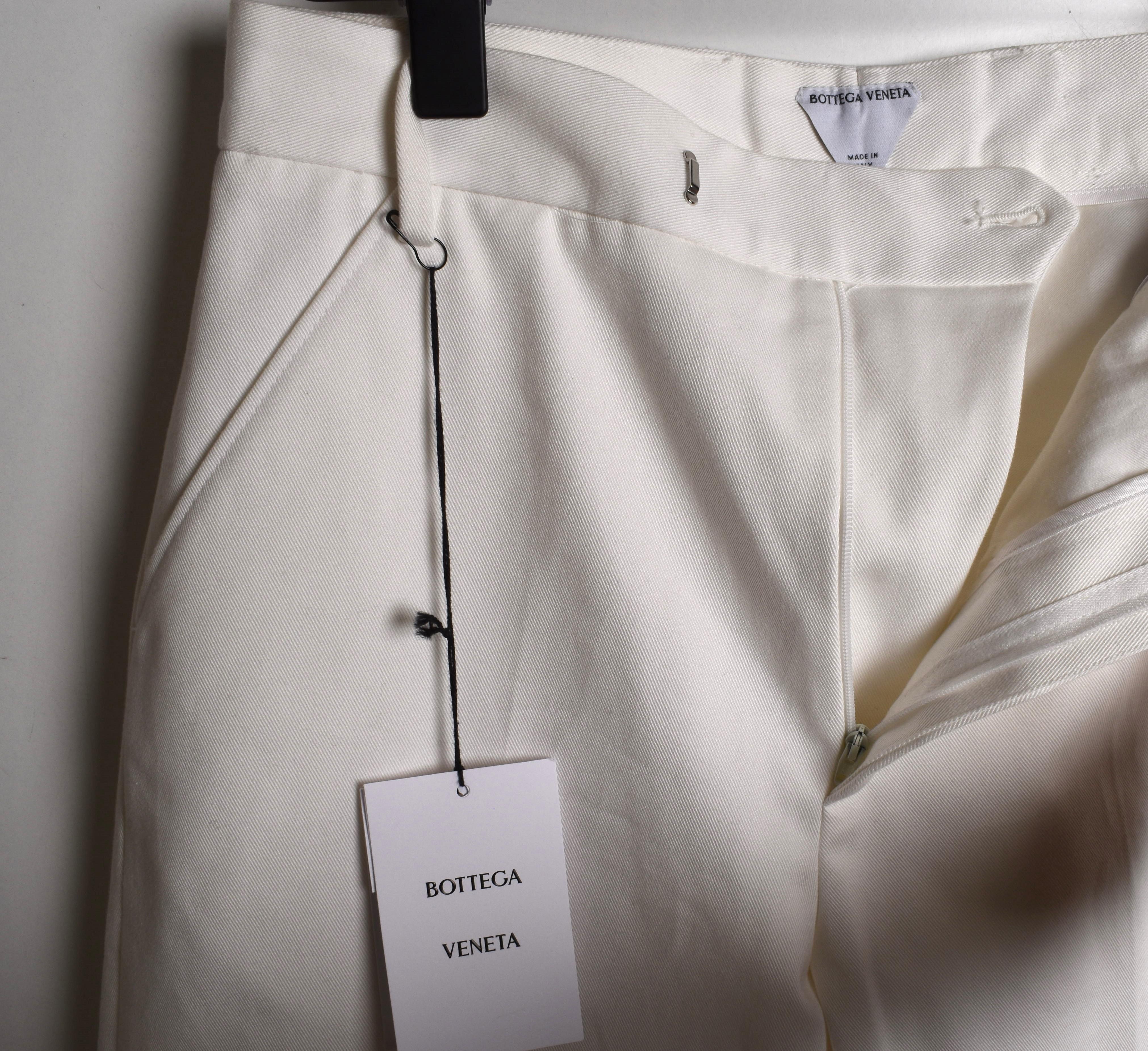 Bottega Veneta Männer Hosen  Chinos Größe IT48-Small Taille im Angebot 3