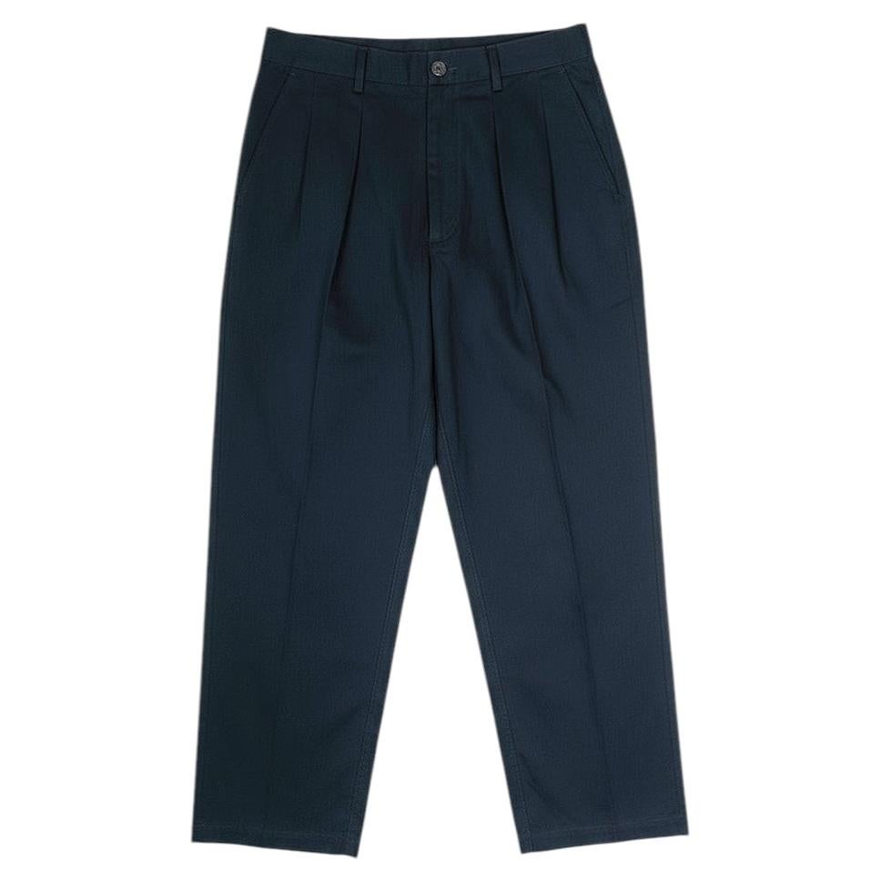 Bottega Veneta Men's Wool Cotton Blend Chinos IT52 Urban Trousers