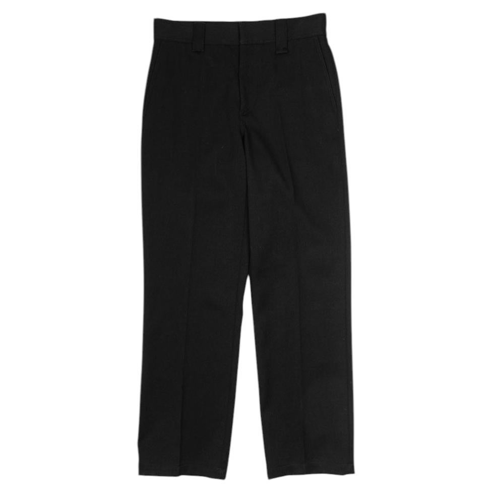 Pantalones de lana negros de corte clásico para hombre de Bottega Veneta, talla S/M, nuevos