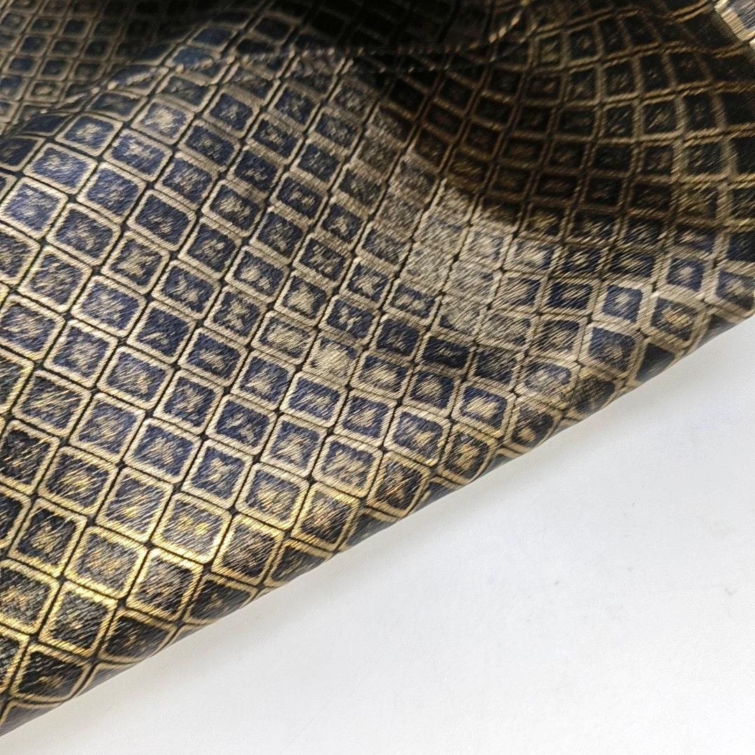 Bottega Veneta Metallic Black Gold Intrecciomirage Leather Tote Bag 5