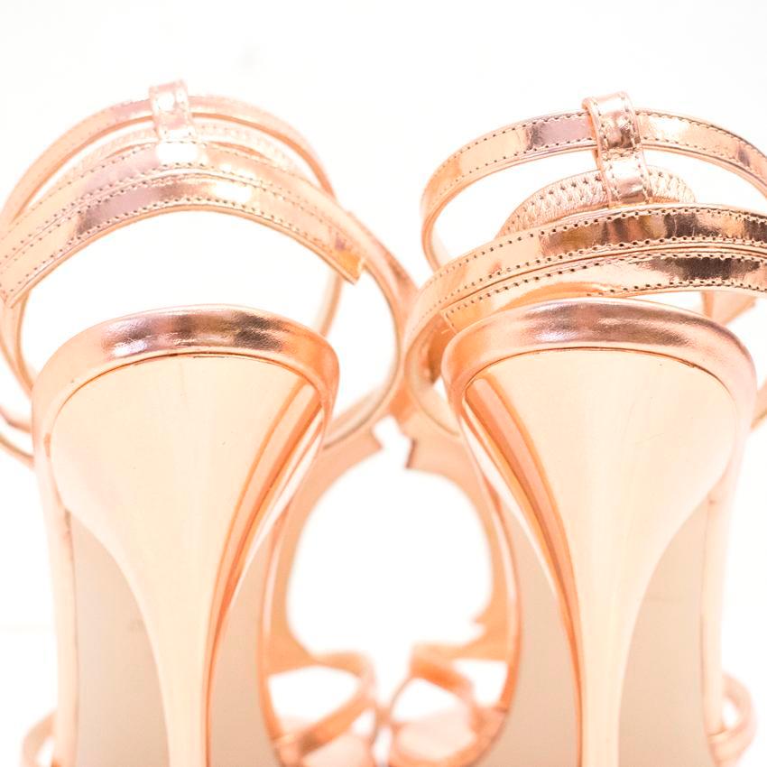 bottega gold heels