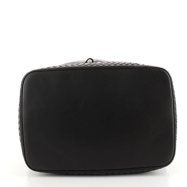 Bottega MINY Bag Leather with Intrecciato Detail at 1stDibs