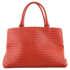 Bottega Veneta Milano Tote Intrecciato Nappa Large