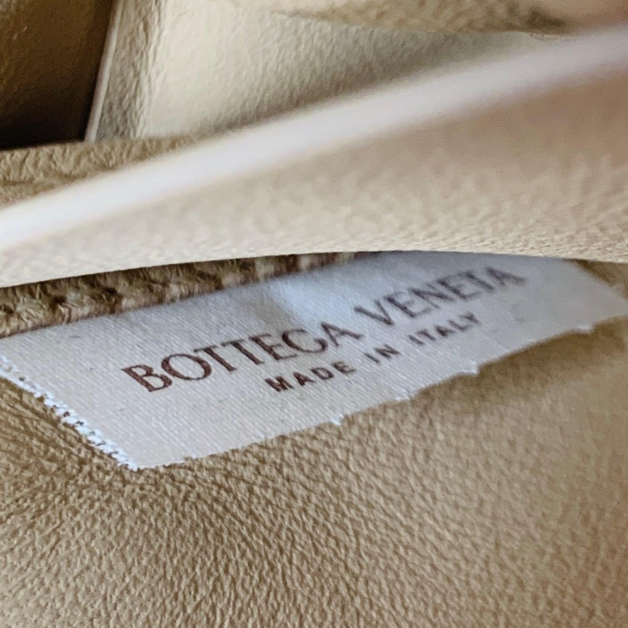 BOTTEGA VENETA Mini Cassette Tan Woven Leather Waist Bag 2