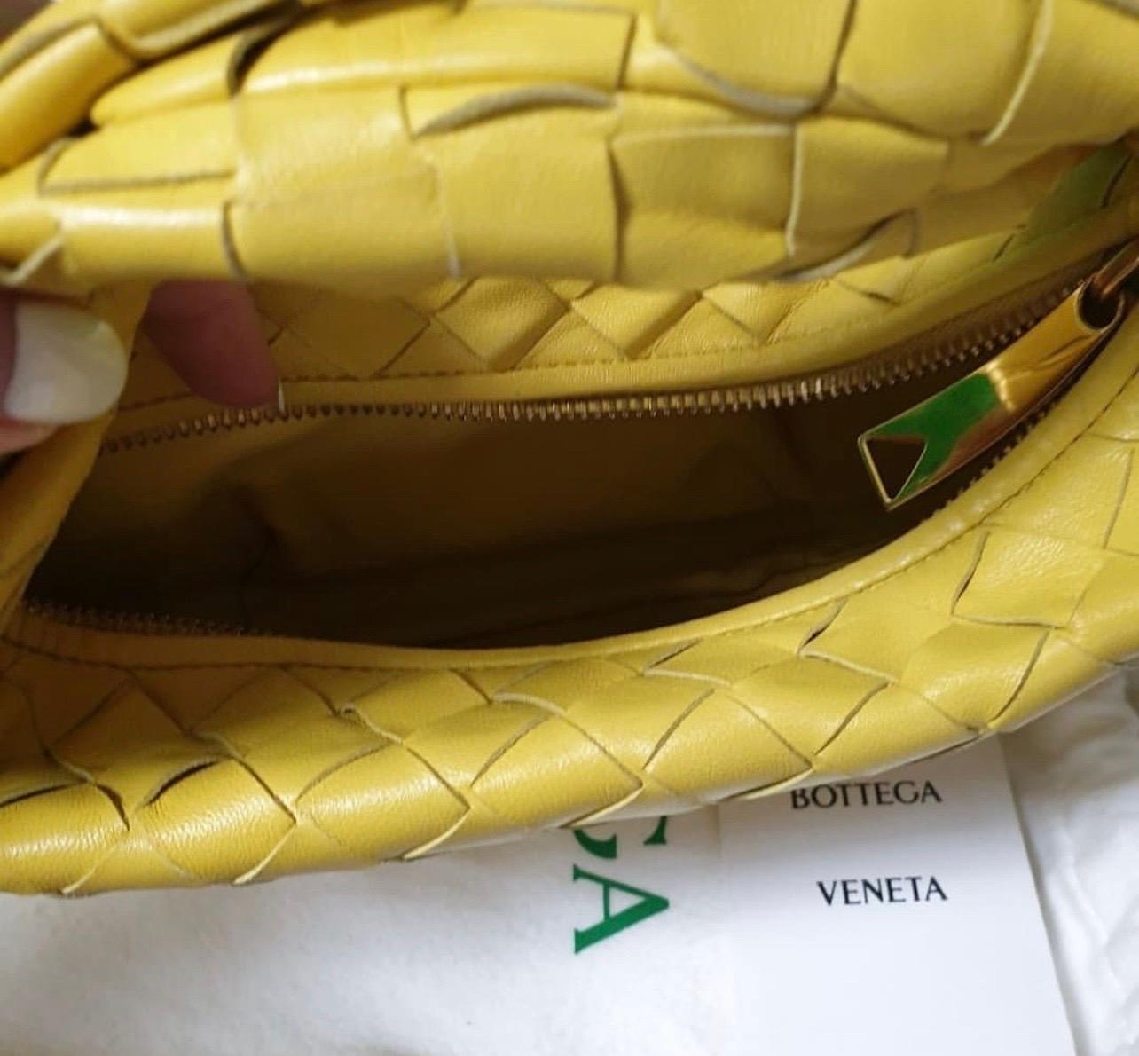  Bottega Veneta Mini Jodie Leather Hobo Bag 1