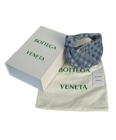 Bottega Veneta Mini Jodie Nappa Denim Effect Intrecciato