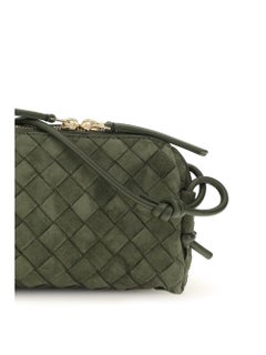 Bottega Veneta Mini Loop Shoulder Bag — Green
