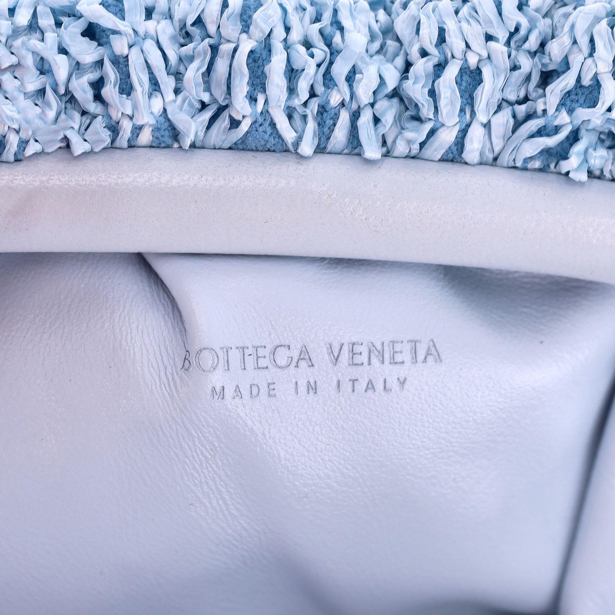 Bottega Veneta Mini Raffia Pouch Clutch Bag 3