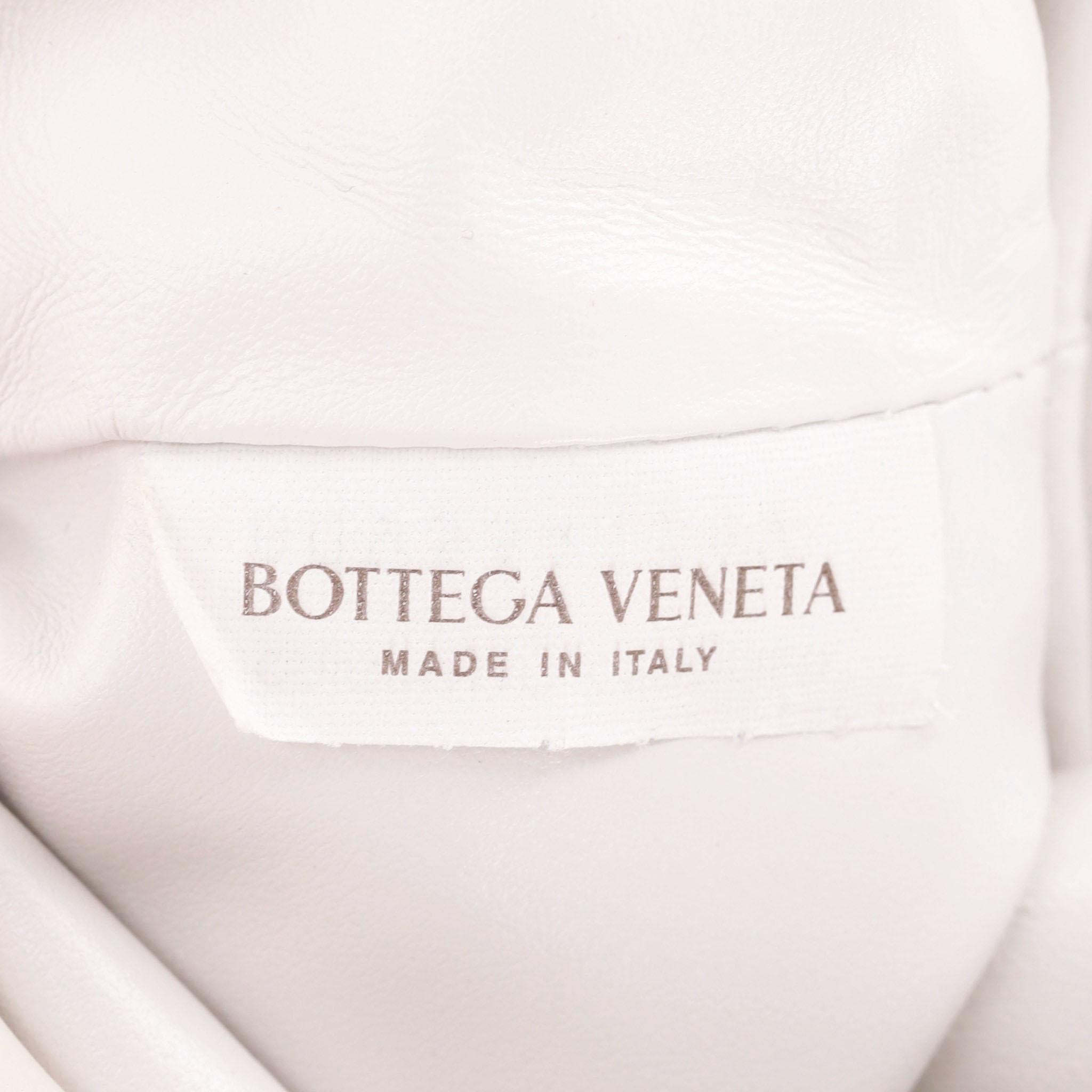 Bottega Veneta Mini Raffia Pouch Clutch Bag For Sale 3