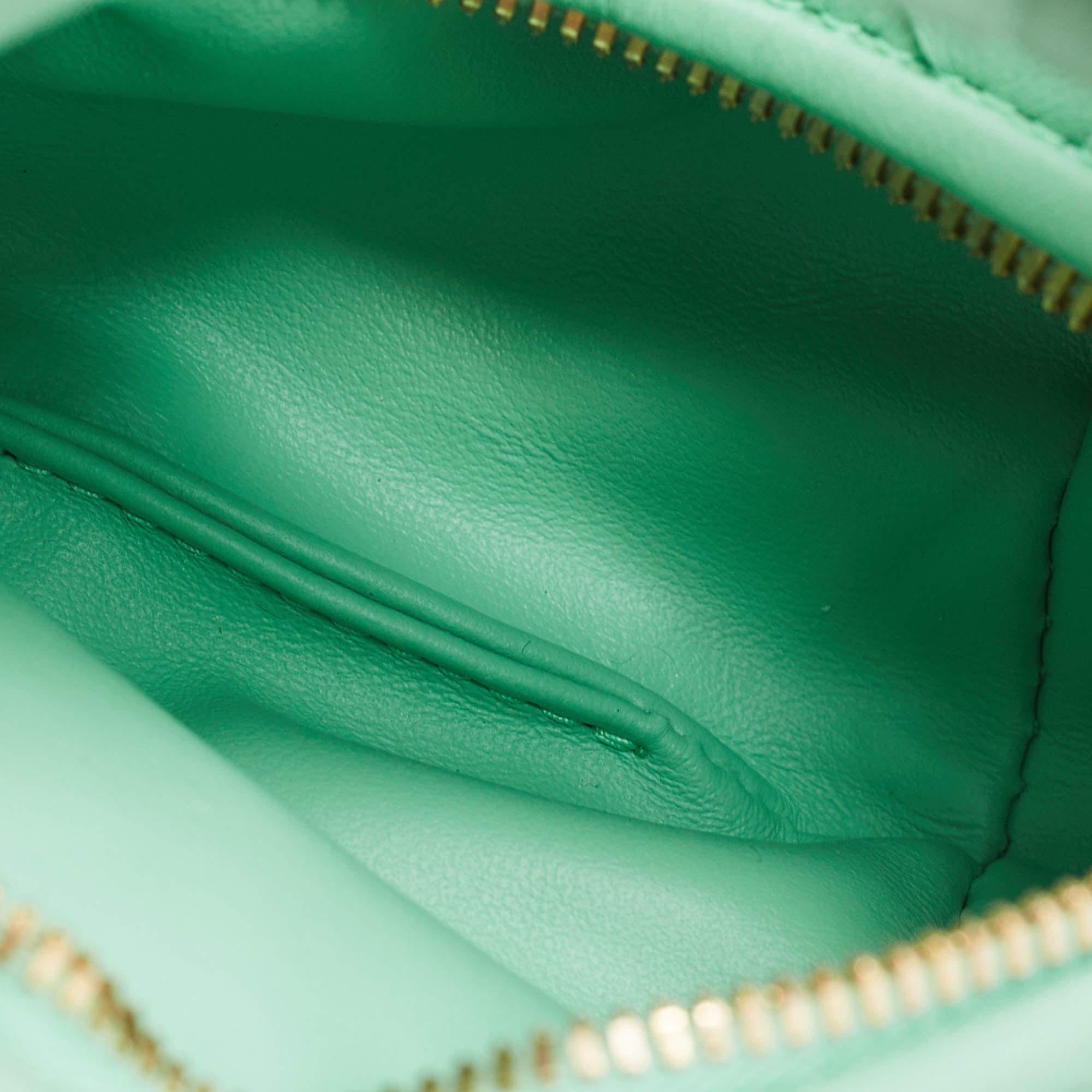 Bottega Veneta Mint Green Intrecciato Leather Candy Jodie Bag 5