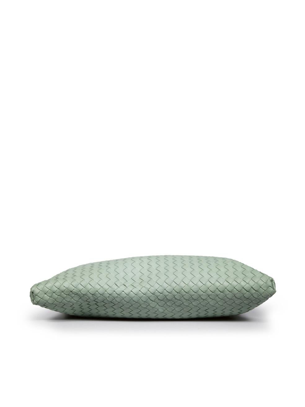 Women's Bottega Veneta Mint Nappa Intrecciato Convertible Tote