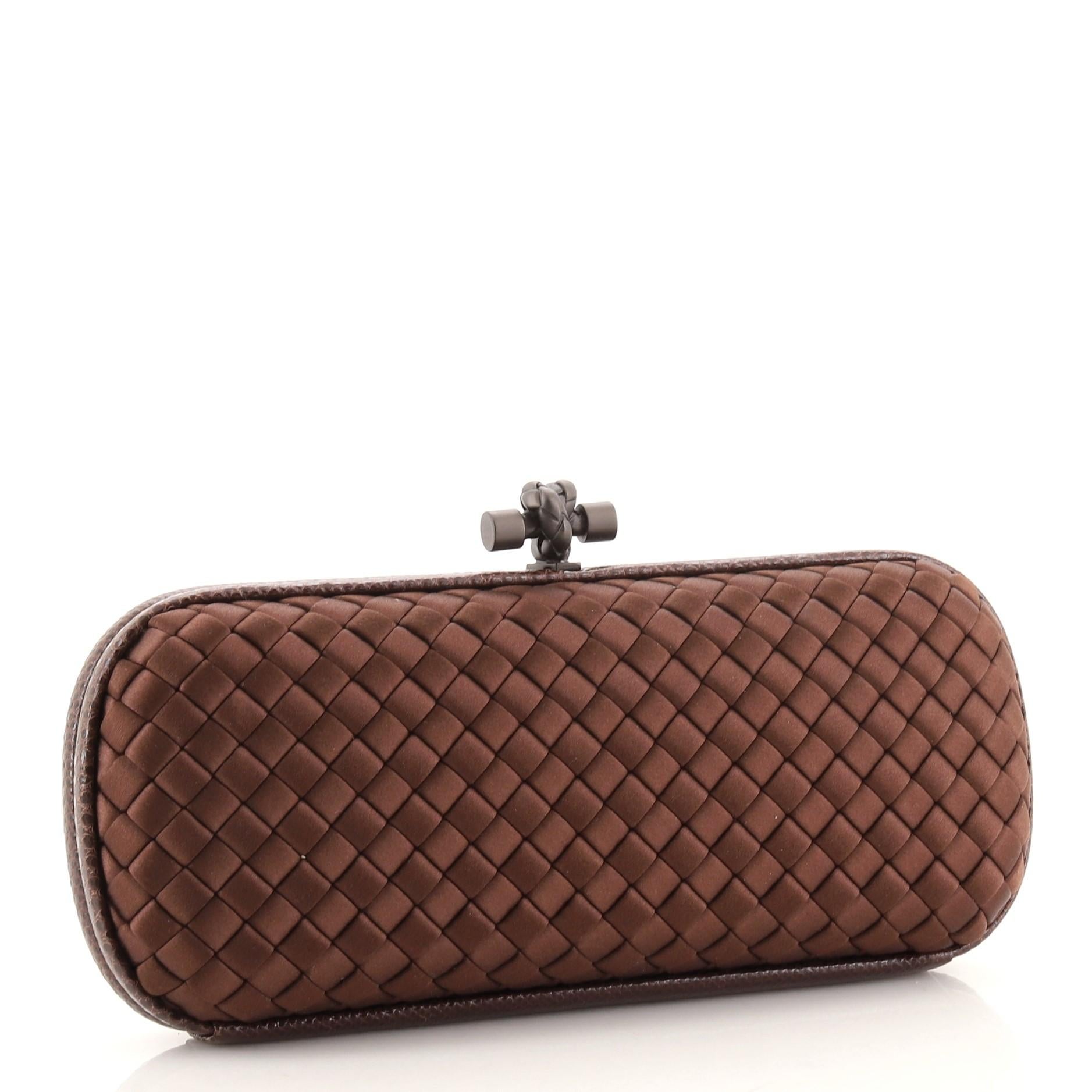 bottega veneta pochette knot clutch