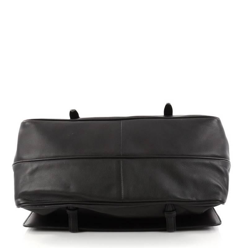 Women's or Men's Bottega Veneta Monaco Convertible Satchel Leather with Intrecciato Detail Medium