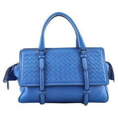 Bottega Veneta Monaco Handbag Nappa Leather With Intrecciato Detail Medium