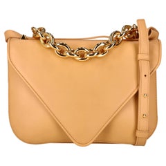 Borsa Bottega Veneta Mount Envelope media in pelle di vitello