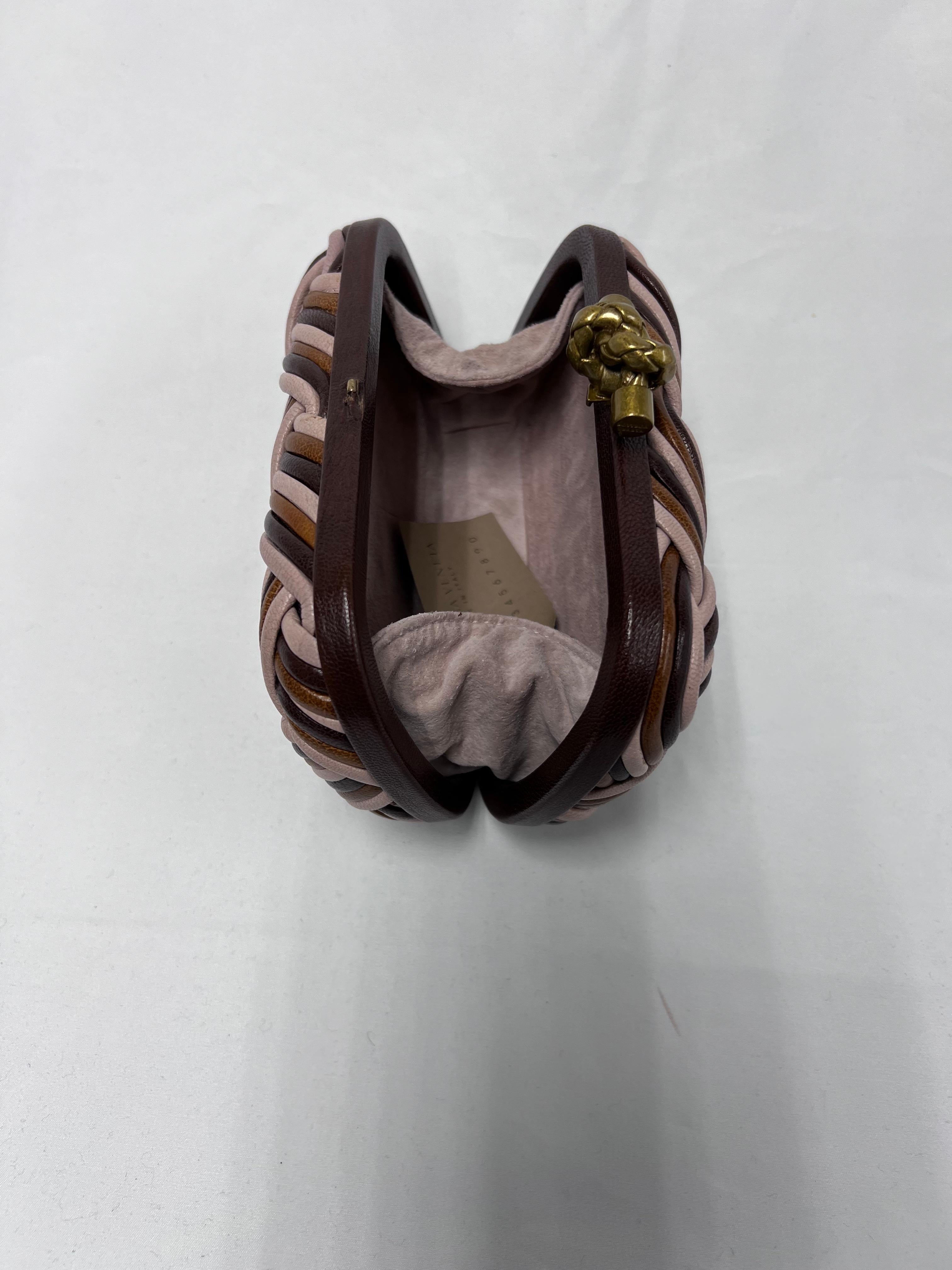 Women's or Men's Bottega Veneta Multicolor Calabria Knot Clutch Bag For Sale