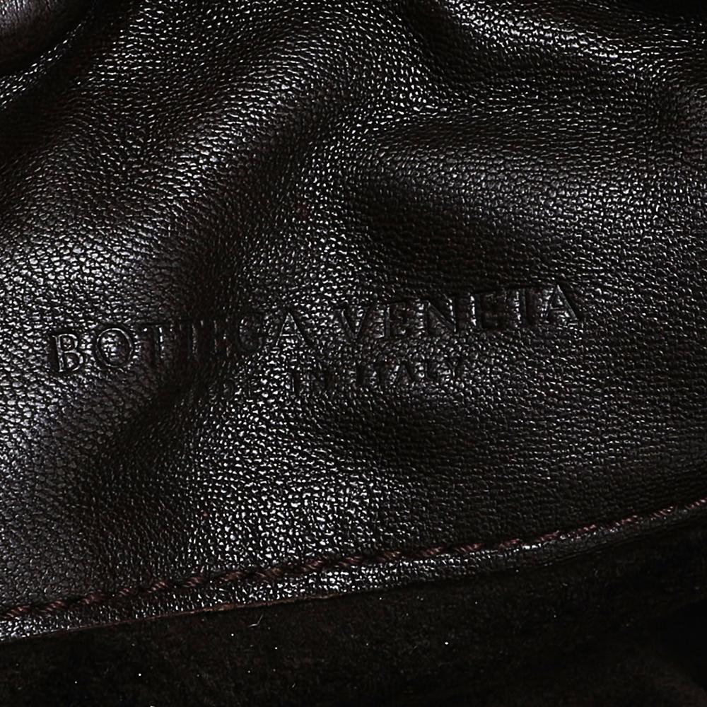 Bottega Veneta Multicolor Fabric And Leather Drawstring Shoulder Bag 5