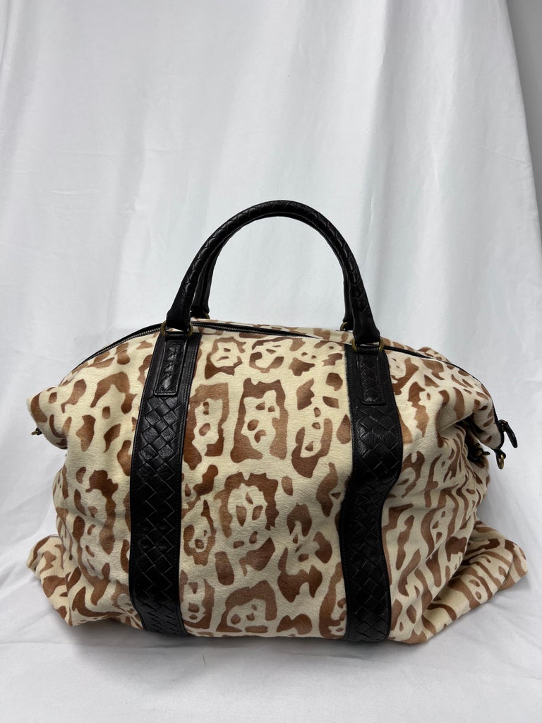 Bottega Veneta Multicolor Fur Hobo Bag