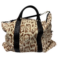 Bottega Veneta Multicolor Fur Hobo Bag